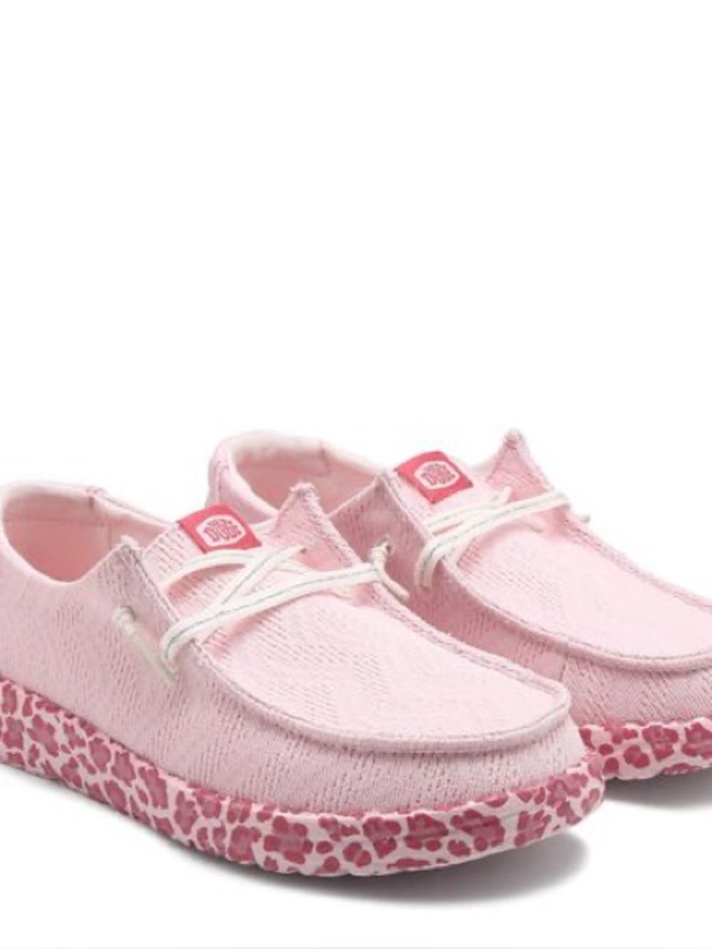 Hey Dude Kids' Wendy Slip On Shoe (Pink Leopard)
